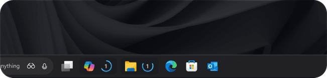 Taskbar evolution keyframe 1